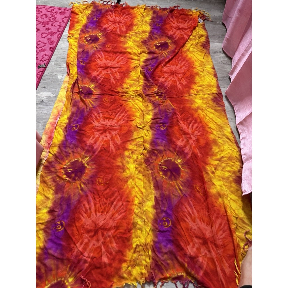 5ft.5"x 32.5" SB Fashion Tye Die Scarf A1-H42